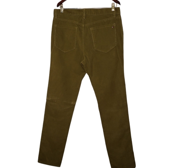 Tommy Hilfiger Khaki Green Corduroy Pants Size 32 - Picture 14 of 14
